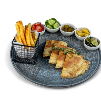 Bazlama  Karışık Tost